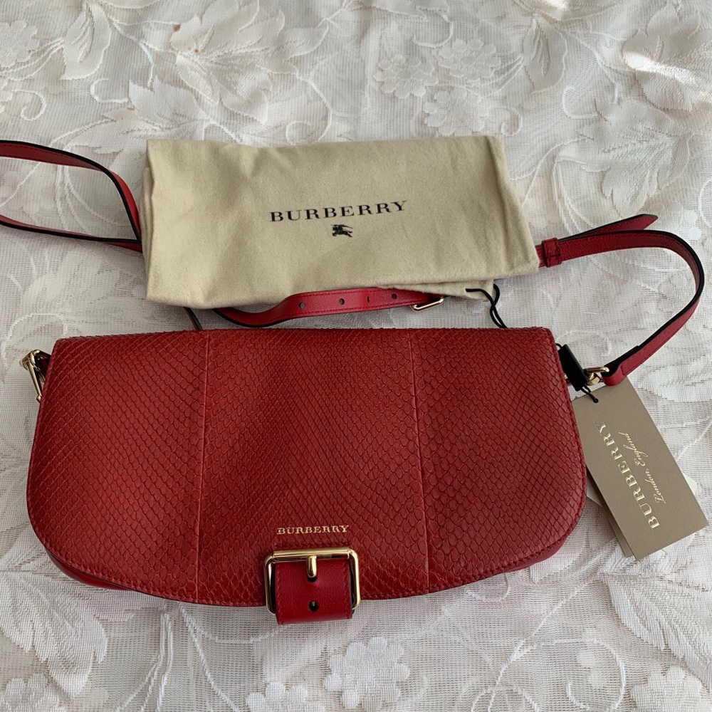 Burberry Small Carson cross Body Parade Red Bag
